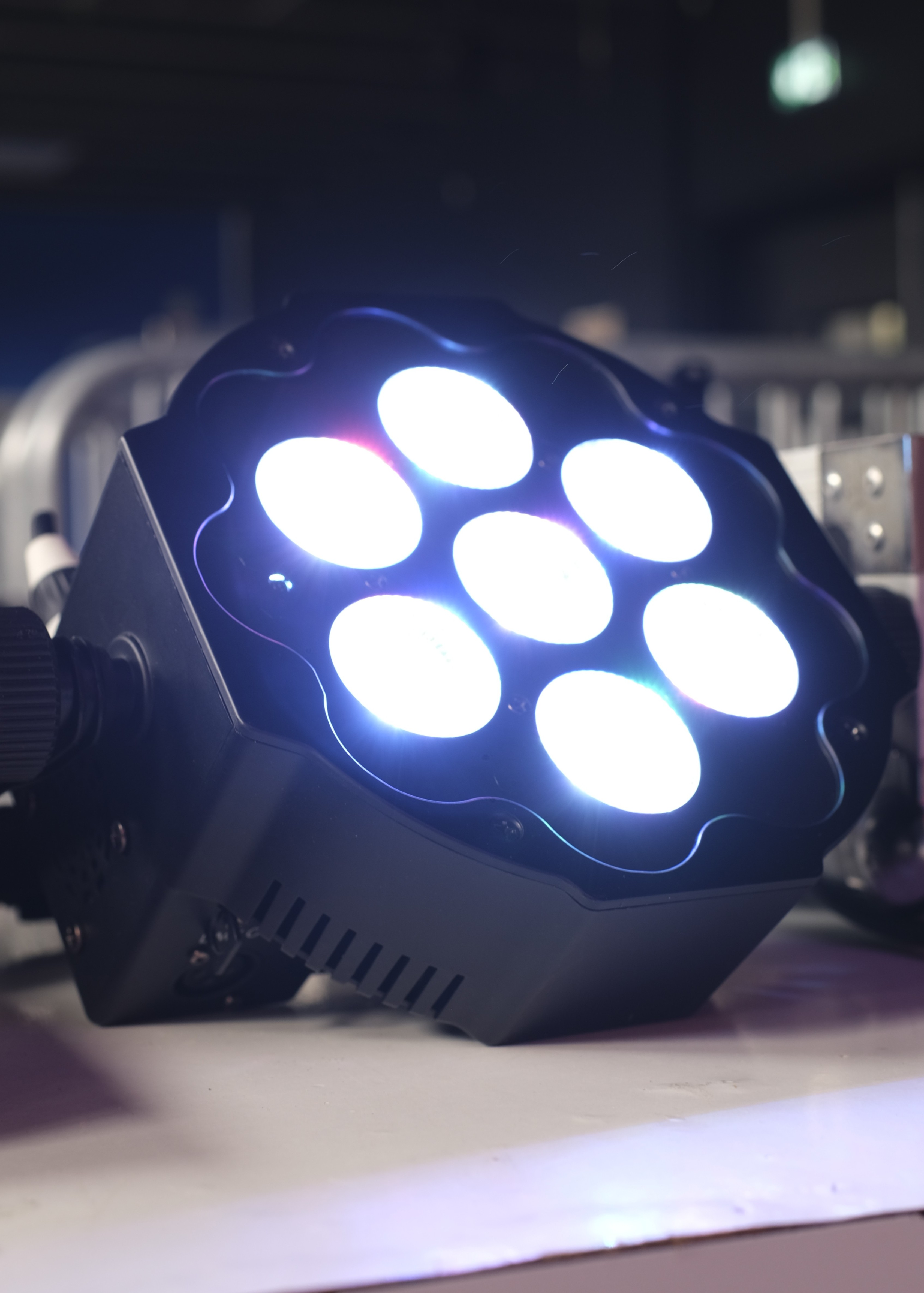 LED Pad7 RGBAWUV BL