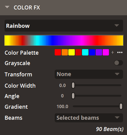 L'effet Color FX